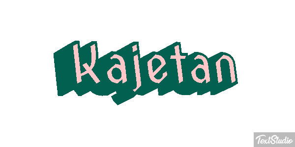 Kajetan Efekt tekstowy
