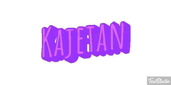 Kajetan Efekt tekstowy