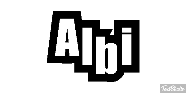 Albi Text effect
