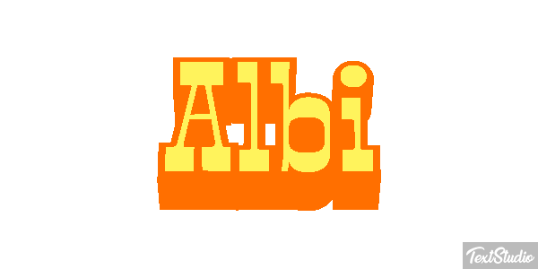 Albi Text effect