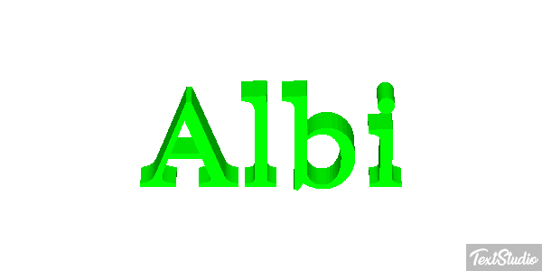 Albi Text effect