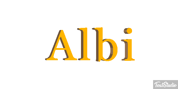 Albi Text effect