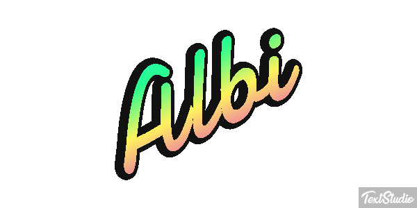 Albi Text effect