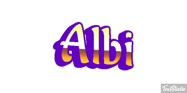 Albi Text effect