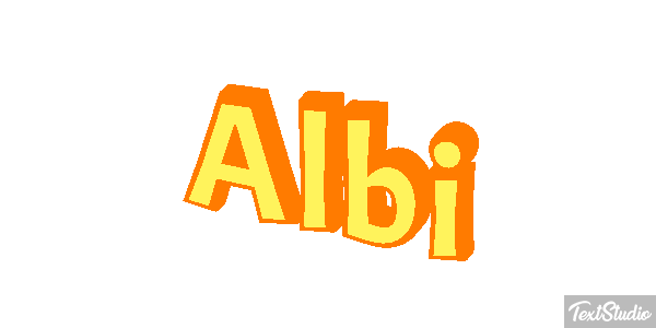 Albi Text effect