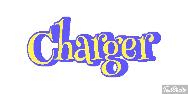 Charger Efeito do texto