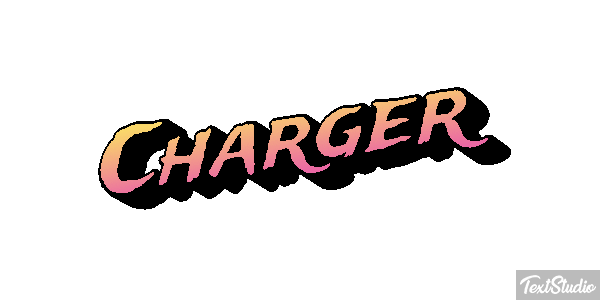 Charger Efeito do texto
