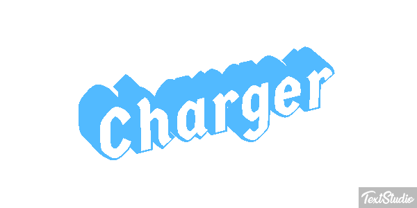 Charger Efeito do texto