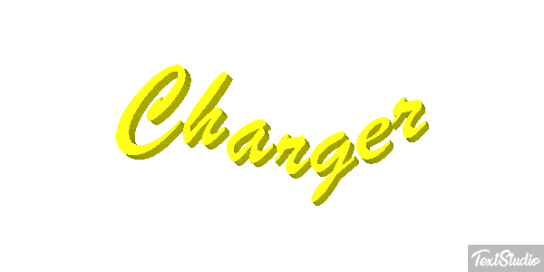 Charger Efeito do texto