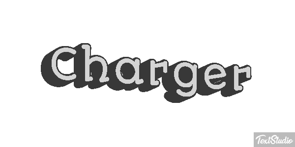 Charger Efeito do texto