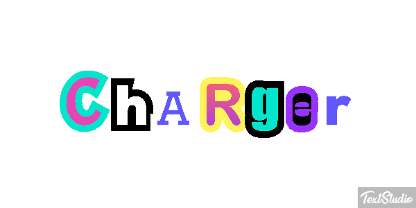 Charger Efeito do texto