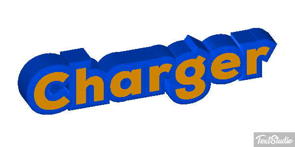 Charger Efeito do texto