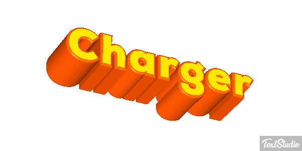 Charger Efeito do texto