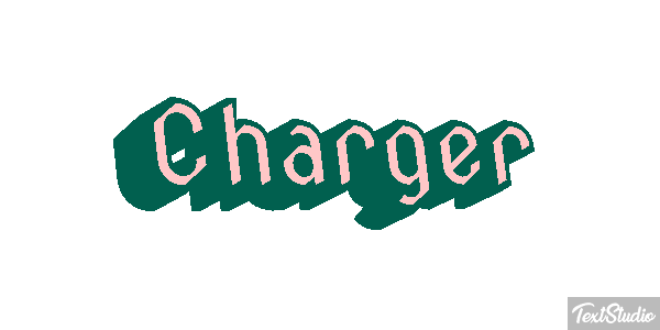 Charger Efeito do texto