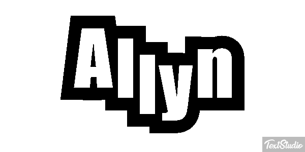 Allyn Efekt tekstowy