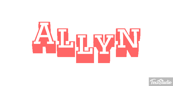 Allyn Efekt tekstowy