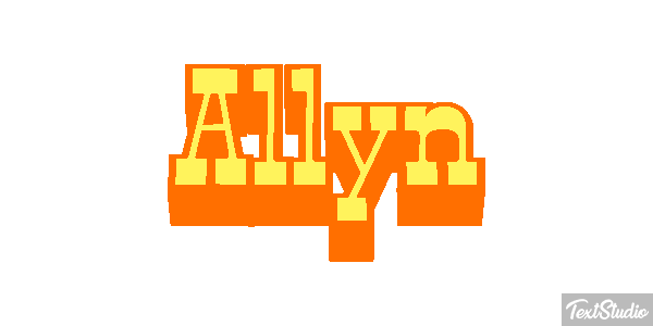 Allyn Efekt tekstowy