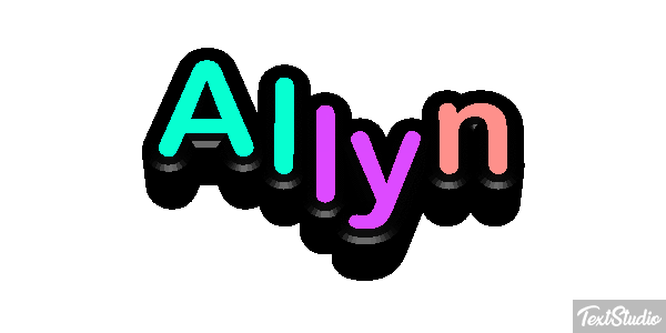 Allyn Efekt tekstowy