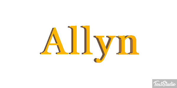 Allyn Efekt tekstowy