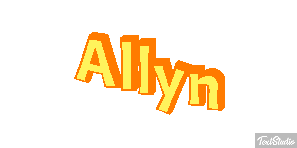 Allyn Efekt tekstowy
