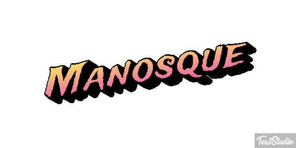 Manosque Efekt tekstowy