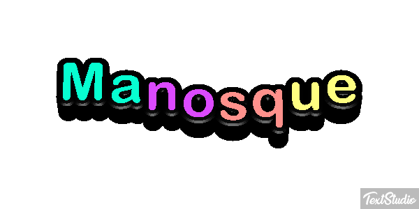 Manosque Efekt tekstowy