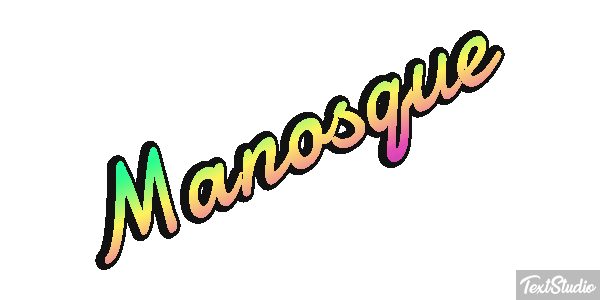 Manosque Efekt tekstowy