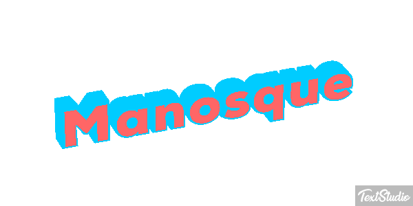 Manosque Efekt tekstowy