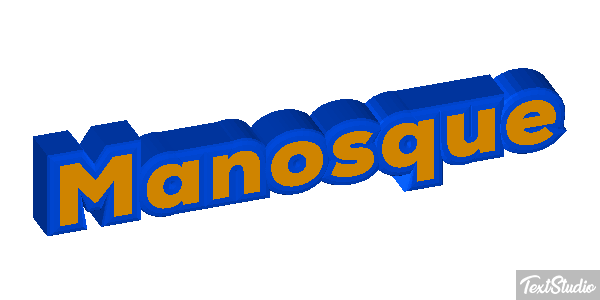 Manosque Efekt tekstowy