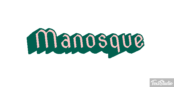 Manosque Efekt tekstowy