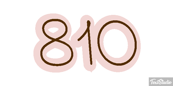 810 Efeito do texto