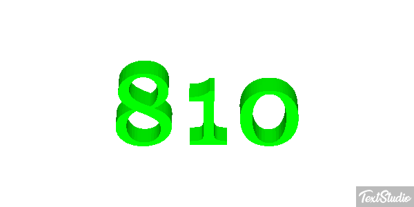 810 Efeito do texto