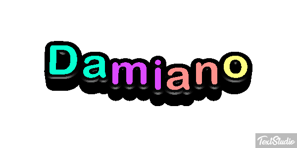 Damiano Effetto testo