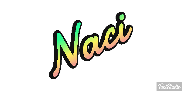 Naci Effetto testo