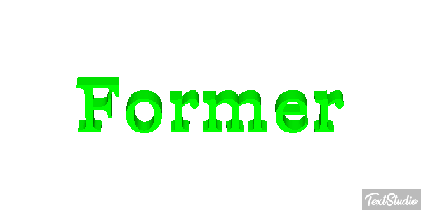 Former Text effect