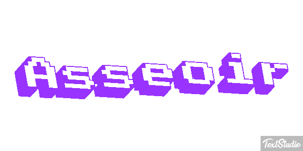 Asseoir Effet de texte