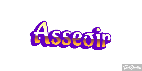 Asseoir Effet de texte