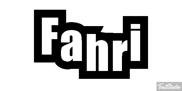 Fahri Effetto testo