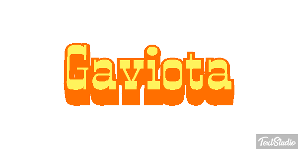 Gaviota Effetto testo