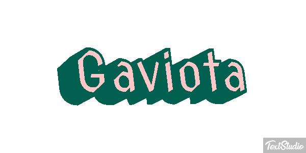 Gaviota Effetto testo