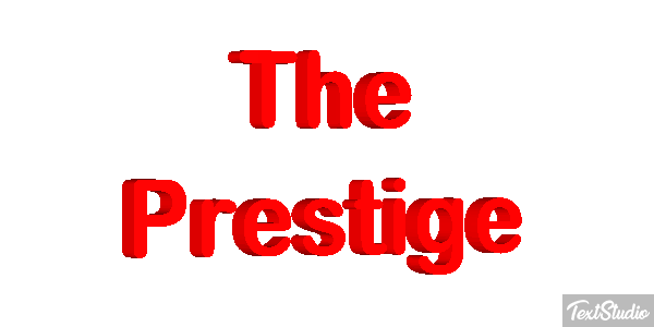 The Prestige Efekt tekstowy