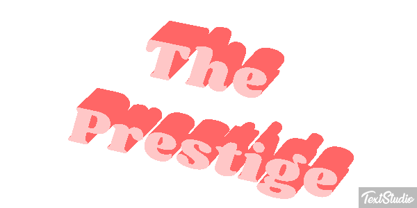 The Prestige Efekt tekstowy