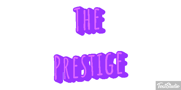 The Prestige Efekt tekstowy