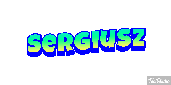 Sergiusz Effetto testo
