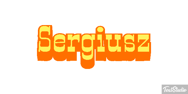 Sergiusz Effetto testo