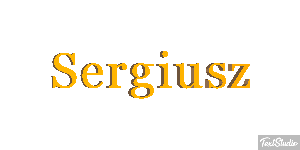 Sergiusz Effetto testo