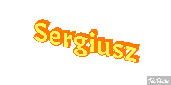 Sergiusz Effetto testo