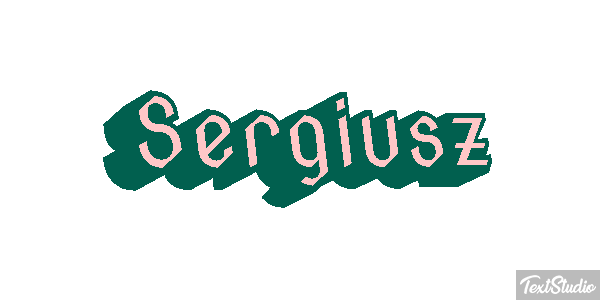 Sergiusz Effetto testo