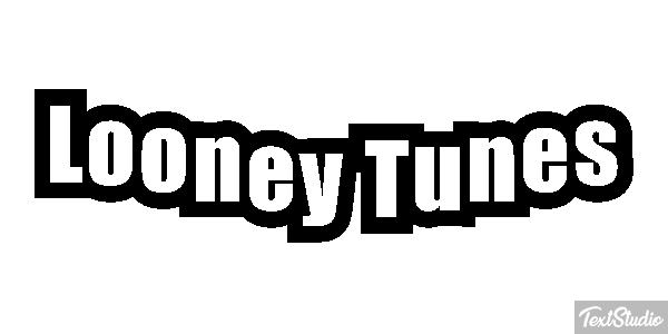 Looney Tunes テキスト効果