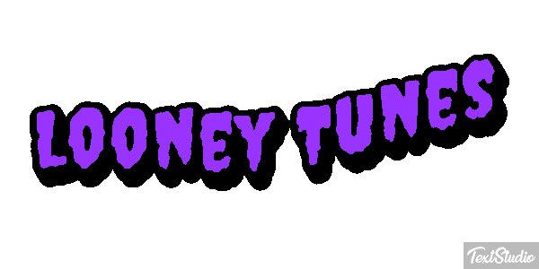 Looney Tunes テキスト効果